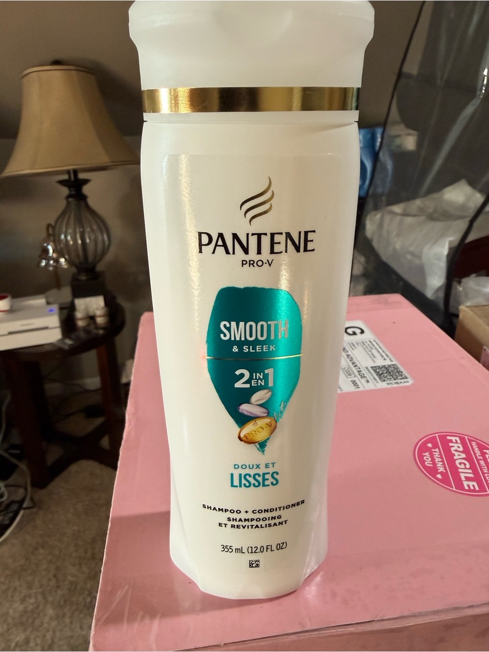Pantene Shampoo- 12 oz with Laura Polka Conditioner